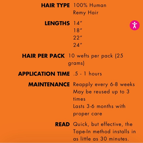 BNIB Babe tape in seamless hair extensions - Picture 6 of 6